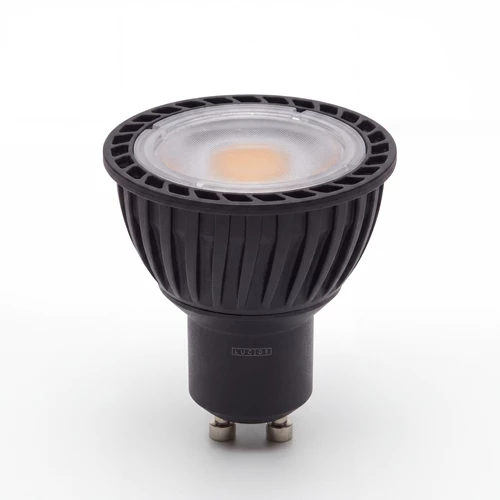 Lucide MR16 - Ampoule led - Ø 5 cm - LED - GU10 (MR16) - 1x5W 2700K - Détecteur Jour/Nuit - Noir - éteint